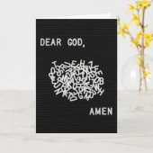 Denken Sie an Ihr Gebet auf dem Felt Board Karte (Gelbe Blume)