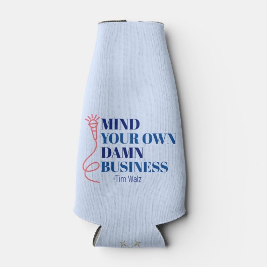 Denken Sie an Ihr Geschäft Flaschenkühler (Vorderseite)