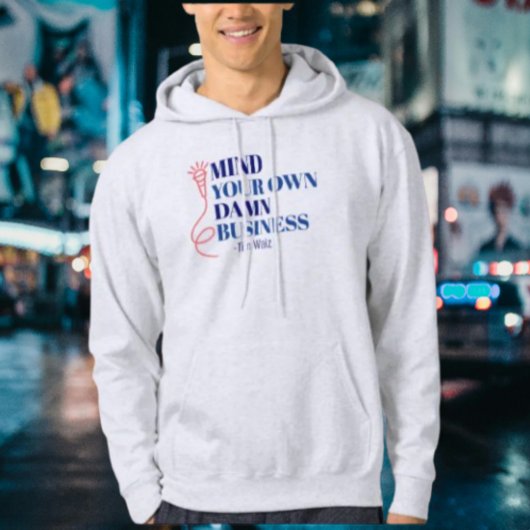 Denken Sie an Ihr Geschäft Hoodie