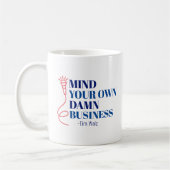 Denken Sie an Ihr Geschäft Kaffeetasse (Links)