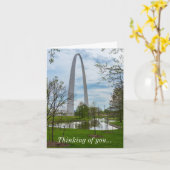 Denken Sie an Ihr Kartendenken Karte (Gelbe Blume)