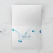 Denken Sie an Ihr Kind in Strandfarbe Kunst Karte (Innenseite)