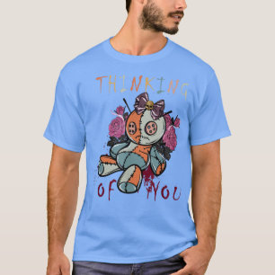 Denken Sie an Ihr Kostüm Halloween Niedlichen Rose T-Shirt