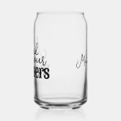 Denken Sie an Ihr Maners Southern Quote Stilvolle Dosenglas (Links)