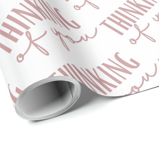 Denken Sie an Ihr Papier Geschenkpapier (Rolleneckpunkt)