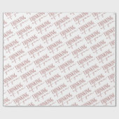 Denken Sie an Ihr Papier Geschenkpapier (Flach)