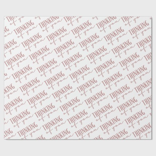 Denken Sie an Ihr Papier Geschenkpapier (Flach)