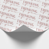 Denken Sie an Ihr Papier Geschenkpapier (Ecke)