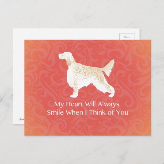 Denken Sie an Ihr Pet-Memorial Postkarte (Vorne/Hinten)