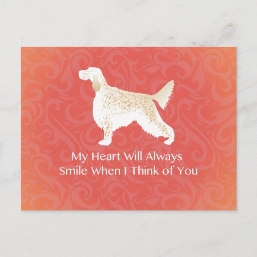 Denken Sie an Ihr Pet-Memorial Postkarte (Vorderseite)