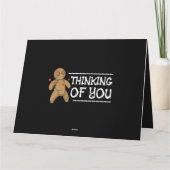 Denken Sie an Ihr Puppen Halloween-Party Spooky Tr Karte (Rückseite)