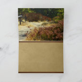 Denken Sie an Ihr Schicksal als Schicksal der Natu Karte (Innenseite)