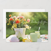 Denken Sie an Ihr Summer Foto Mitteilungskarte (Vorne/Hinten)