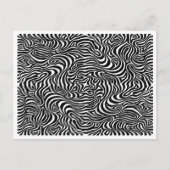 Denken Sie an Ihr wildes Muster-Design Postkarte (Vorderseite)