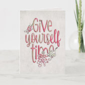 Denken Sie an Ihr Zitat Karte (Vorderseite)