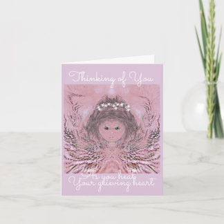 Denken Sie an Ihre Angel Bereavement Card