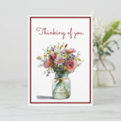 Denken Sie an Ihre Aquarellfarben in einem Jar (Stehend Vorderseite)