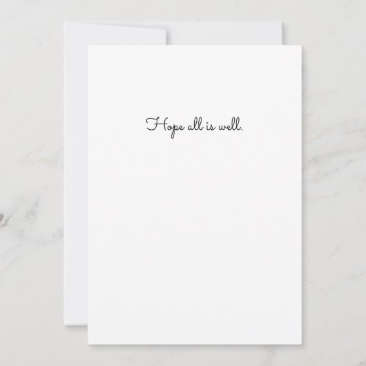 Denken Sie an Ihre Aquarellfarben in einer Glasvas (Rückseite)