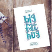 Denken Sie an Ihre Big Hugs Card