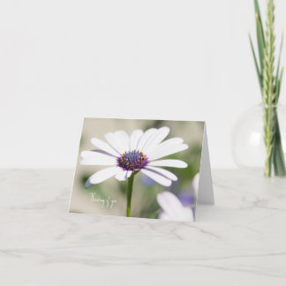 Denken Sie an Ihre Blume Karte