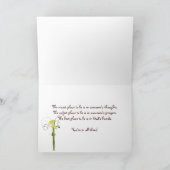 Denken Sie an Ihre Freunde Karte (Innenseite)