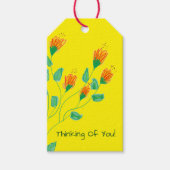 Denken Sie an Ihre Geschenkmarke Geschenkanhänger (Vorderseite)