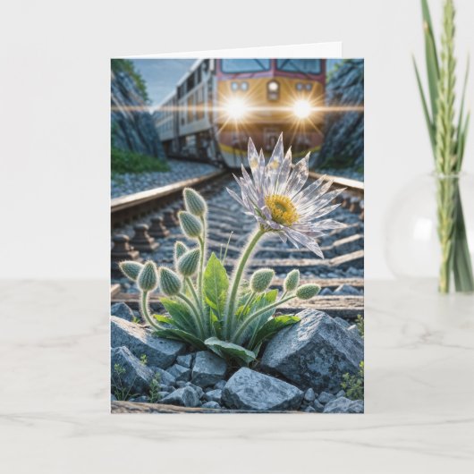 Denken Sie an Ihre Glass-Blume Karte (Vorderseite)