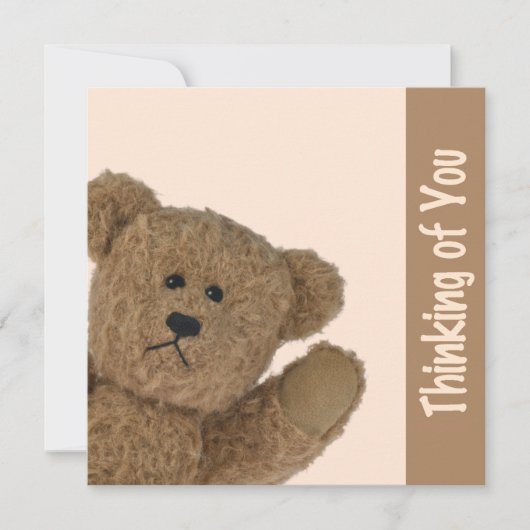 Denken Sie an Ihre Grußkarte Dankeskarte (Vorderseite)