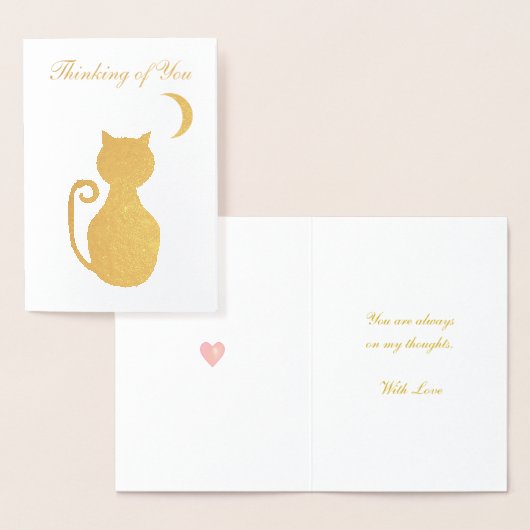 Denken Sie an Ihre Grußkarte Folienkarte (Anzeige)