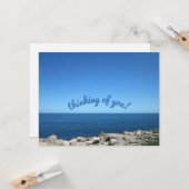 Denken Sie an Ihre Grußkarte Karte (Vorderseite/Rückseite Beispiel)