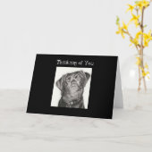 Denken Sie an Ihre Grußkarte Karte (Gelbe Blume)