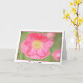 Denken Sie an Ihre Grußkarte Karte (Gelbe Blume)