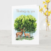 Denken Sie an Ihre Grußkarte Karte (Gelbe Blume)