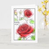 Denken Sie an Ihre Grußkarte Karte (Gelbe Blume)