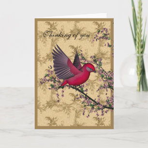 Denken Sie an Ihre Grußkarte Karte