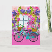 Denken Sie an Ihre heutige Grußkarte Karte (Vorderseite)