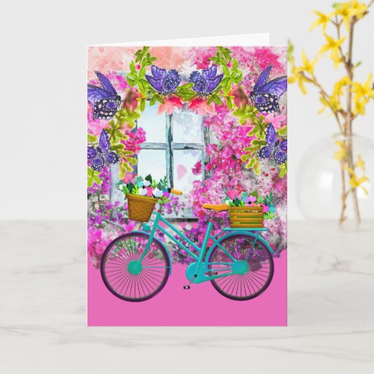 Denken Sie an Ihre heutige Grußkarte Karte (Gelbe Blume)