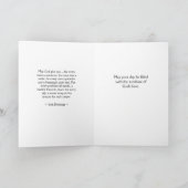 Denken Sie an Ihre Hibiskus-Karte Karte (Innenseite)