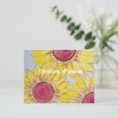 Denken Sie an Ihre Karte (Stehend Vorderseite)