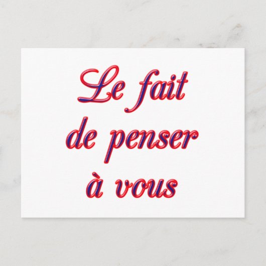 Denken Sie an Ihre Karte (Vorderseite)