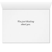 Denken Sie an Ihre Karte (Innenansicht Horizontal (Unten))