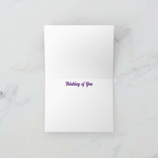 Denken Sie an Ihre Karte (Innenseite)