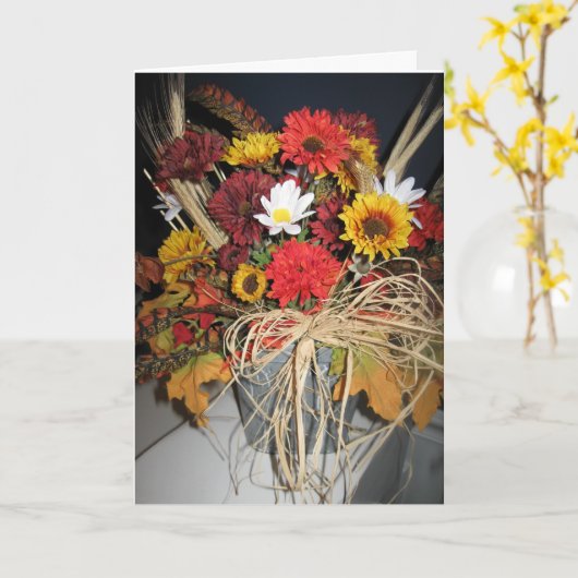 Denken Sie an Ihre Karte (Gelbe Blume)