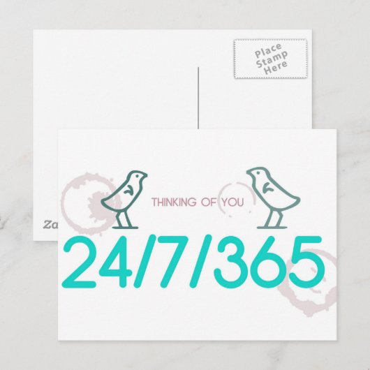 Denken Sie an Ihre Karte (Vorne/Hinten)