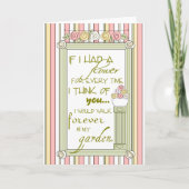 Denken Sie an Ihre Karte (Vorderseite)