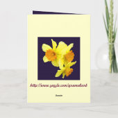 Denken Sie an Ihre Karte (Rückseite)