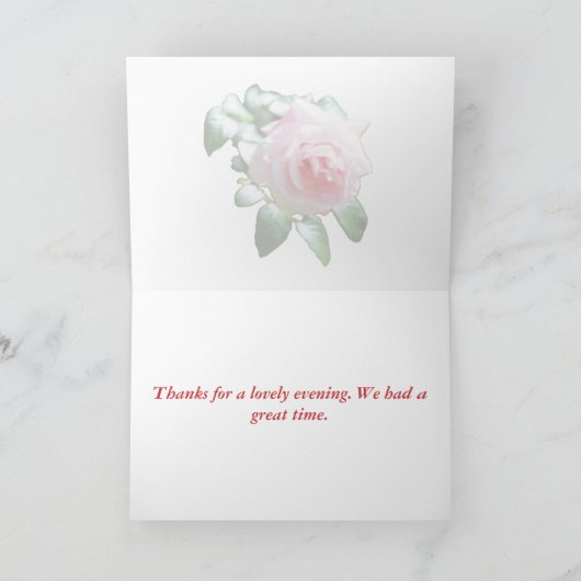 Denken Sie an Ihre Karte (Innenseite)