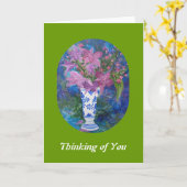 Denken Sie an Ihre Karte (Gelbe Blume)