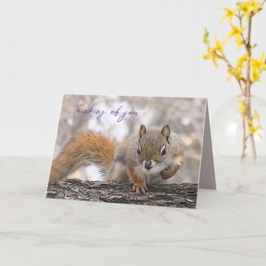 Denken Sie an Ihre Karte 7 x 5" Herr Bickles (Gelbe Blume)