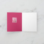 Denken Sie an Ihre Karte mit Lilies (Innenseite)